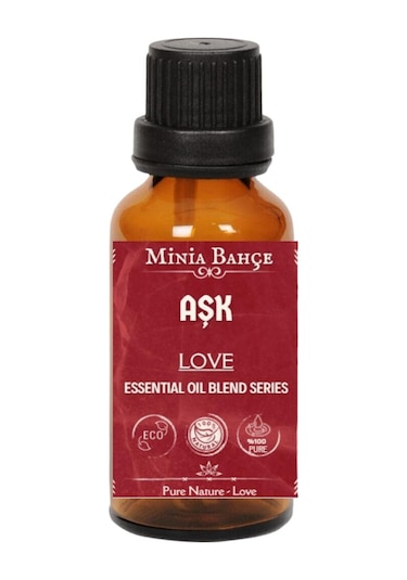 Minia Bahçe Aşk Uçucu Yağ Karışımı 10 ML + Buhurdanlık
