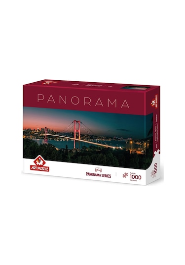 Bosphorus,ıstanbul 1000 Parça Panorama Puzzle