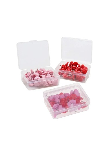 Kalp Şekli 50 Pcs Plastik Yüksek Kaliteli Mantar Kurulu Güvenlik 0.35 CM