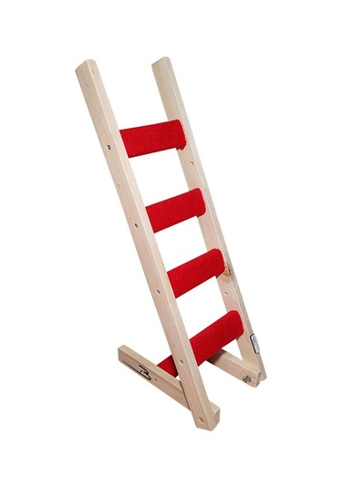 Doğal ahşap duvara veya yere kedi merdiveni Kedi tırmalaması 85cm