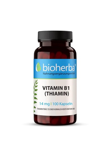Bioherba Vitamin B1 Benfotiamine Thiamine 14 Mg 100 Caps
