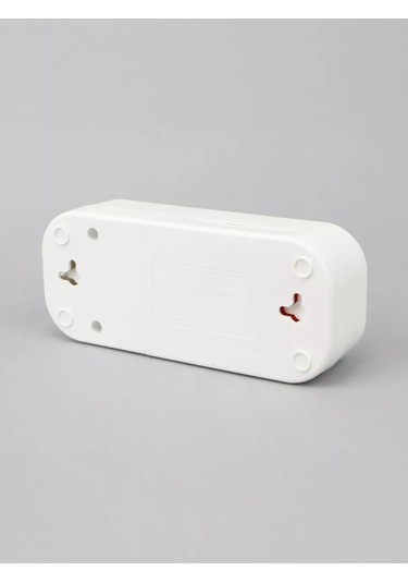 Tdmelectric Açmalı Uzatma Kablosu İçin Anahtarlı Priz Seti 2'li Priz 176347262 2 Şarjlı + Aydınlatmalı