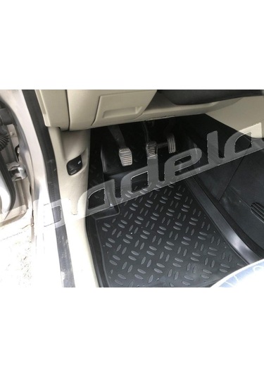 Havuzlu Paspas Ford Fıesta 2002-2008 Kasa Kokusuz Kaucuk Siyah 5D