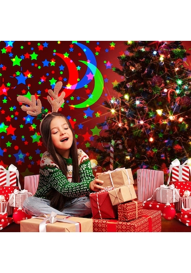 Tavan Projeksiyonlu Yıldızlı Gökyüzü Gece Lambası, 360 Dönebilen Gece Lambası, Projektör Lambası