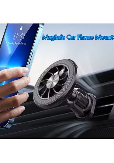 Blue Spectrum H-ct125 Ekstra Güçlü Manyetik Araç İçi Telefon Tutucu Siyah