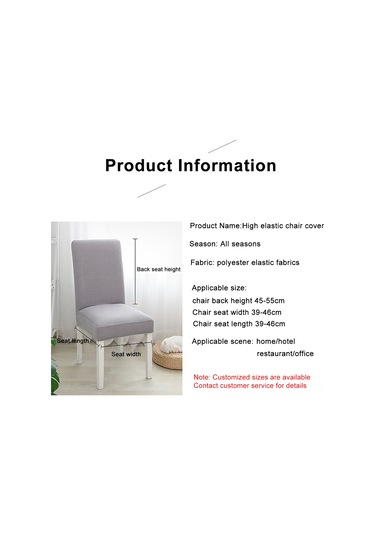 Ranyeek Ev/hotel/ofis İçin Yüksek Esnek Poliester Döşeme Koltuk Kılıfı - Kalın Yün Dokulu, Leke Ve Kırışıklık Koruyucu, Metal Gri Renk Gri