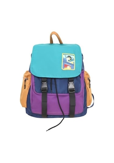 Kız Çocukları, Ortaokul Ve Lise Öğrencileri Için Okul Çantaları, Kontrast Renkli Kapaklı Sırt Çantaları, Günlük, Sevimli, Hafif Ilkokul Öğrencileri Için Sırt Çantaları 8661 Diğer