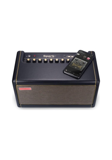 Positive Grid Spark 40w Akıllı Gitar Amfisi, Usb Ses Kartı Ve Bluetooth Hoparlör Combo Siyah