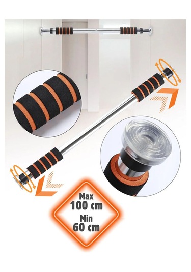 Barfiks Demiri Kapı Barı Koridor 60-100cm Koridor Barfiksi Barfix