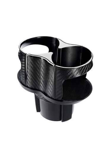 Tüm Amaç 2'de 1 Araba Kupası Tutucu Genişletici Adaptörü, 360 Dönen Ayarlanabilir Çok Fonksiyonlu Organizatör, Tekne/karavan İçin