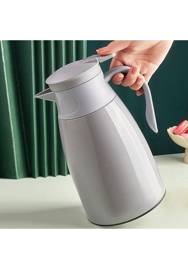 Novahub Yeşil Yalıtım Pot 1900ml Taşınabilir Ev Araba Termos Pot Yeşil