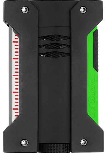 021417 St Dupont Defi Extreme Fluo Neon Green Çakmak