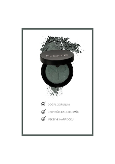 Note Cosmetique Luminous Silk Eyeshadow Tekli Göz Farı – 11 Yeşil