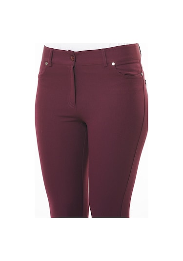Soralline Kadın Pantalon Spor 1689 Mürdüm Mürdüm