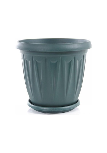 Omnipazar Sy-5704 5 Litre Plastik Ürgüp Saksı Takımı No 4 Yeşil