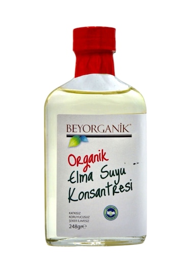 Beyorganik Organik Elma Suyu Konsantresi %100 Elma  248 G