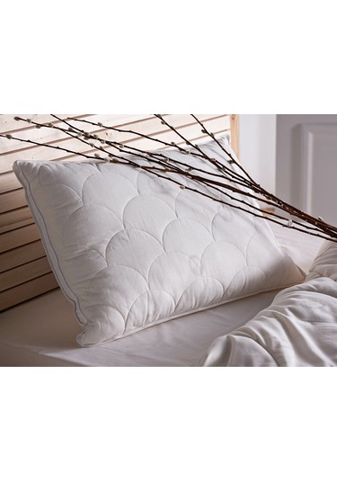 Doqu Pamuk Yastık 050x070 Beyaz