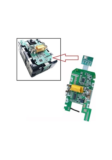 Novahub Makita 18v Pil Göstergesi Pcb Devre Kartı, Bl1830 Şarj Koruma Modülü