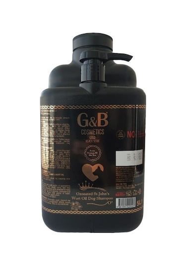 Gold And Black Pet Ozon ve Kantaronlu Şampuan 5 L