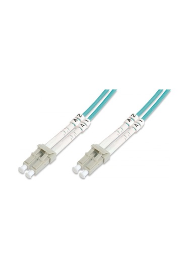Digitus LC-LC Fiber Optik Patch Kablo, 20 metre, Multimode, Dupl