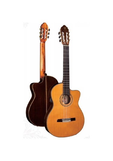 Valencia Ccg1 Klasik İnce Kasa Gitar 4/4 Scale 650 MM  Ön Kapak