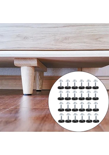 Suntek 24 Dış Sı Tesviye Ayakları Ayarlanabilir M6 Düz