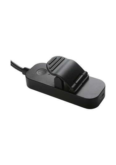 Yaleker Usb Şarj Edilebilir Led Kitap Lambası, 8 Led'li Uzun Tip Işık, 3 Renk Sıcaklığı, Dimmable, Siyah Model 1 Siyah