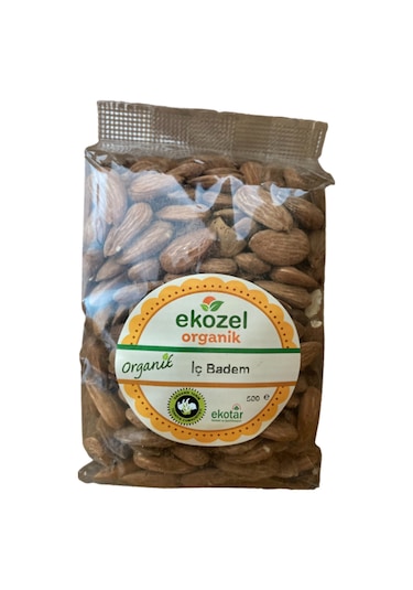 Organik Çiğ Badem 500 G