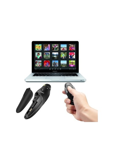 Flybuy Kablosuz Lazerli Sunum Kumandası Bw2553, 2.4ghz Rf, 15m Kontrol Mesafesi