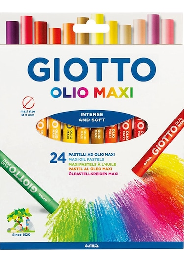 Gıotto 293800 Yağlı 24 Renk Pastel Boya Diğer