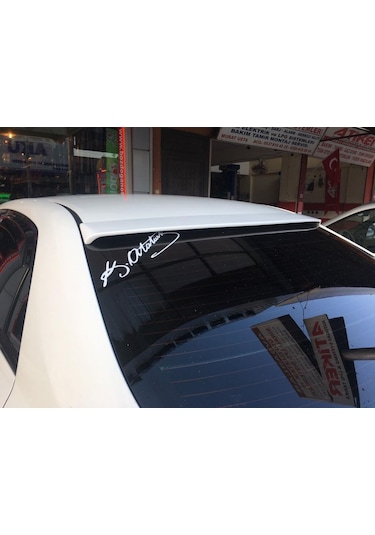 Toyota Corolla Uyumlu Cam Üstü Tavan Spoiler 2006-2012 Model Arası