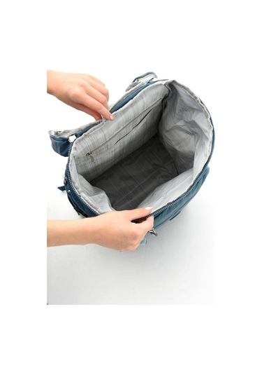 Unisex Dağcı Çantası Kamp Çantası Seyahat Çantası Hafif Klinkır Kumaş Outdoor Çanta 50 30 Cm Mavi