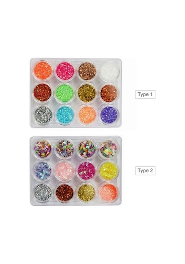 Ulzyvf Yapım Ve Takı Seti, Epoksi Dıy Kiti, Renkli Parça Malzemeleri Kiti, Geeroyoo Kalıplar Çok Renkli