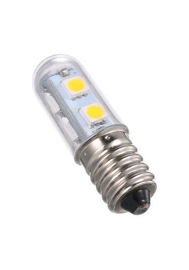 Geeksen Buzdolabı Işık Ampülü E14 Tabanlı 3w 7 Led 220-240v 30000 Saat 200lm Sıcak Beyaz Enerji Tasarruflu Smd5050 Sıcak Beyaz