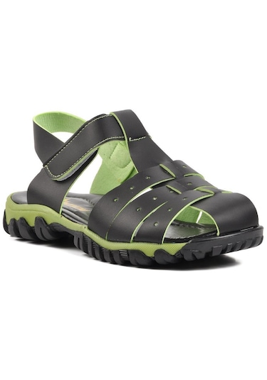 Ayakmod Arz 3100-f Siyah-yeşil Erkek Çocuk Sandalet 001