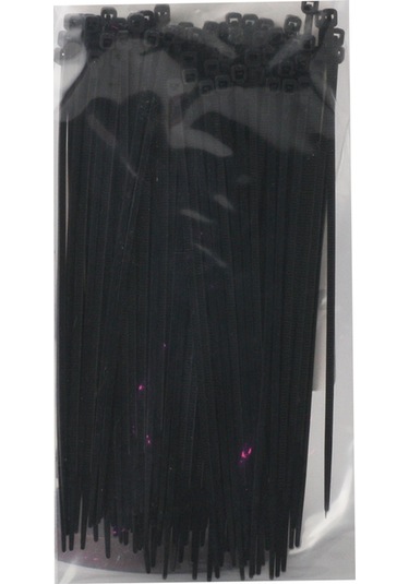 Tork TRK-150-2,5mm Siyah 100lü Kablo Bağı