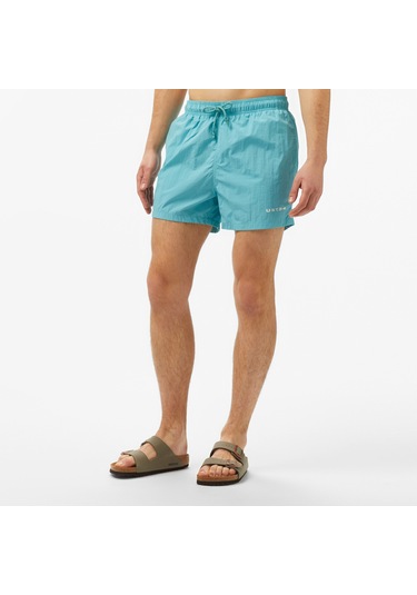 Unıted4 Erkek Yeşil Mayo Şort Umı Mavi