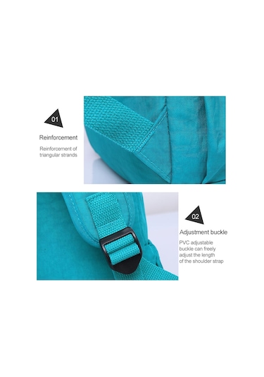 Sones Sırt Çantaları Okul Sırt Çantası Genç Kızlar İçin Kadın Dizüstü Bilgisayar Çantası Seyahat Çantası, Boyut: 27x13x37cm T1368 Gri Diğer