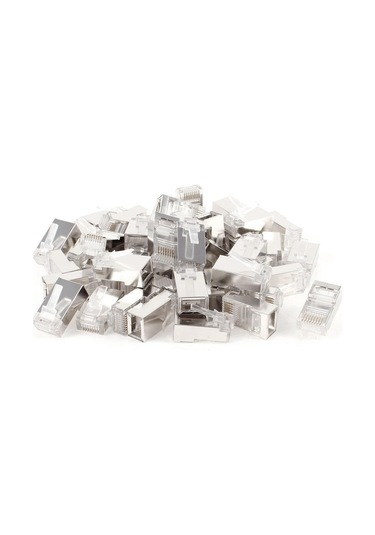 Alfais 4616 Cat6 Rj45 100 lü Jack Kablo Network Ucu Konnektör