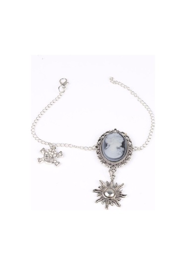 Homyl Kadın Halhal Zincir Ayak Bileği Bilezik Yalınayak Gümüş