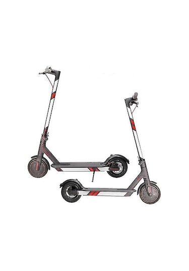 Dianziye Elektrikli Scooter Için Profesyonel Pvc Reflektif Sticker Seti - Kol Ve Ped Aydınlatma, Kolay Kurulum 4 Adet