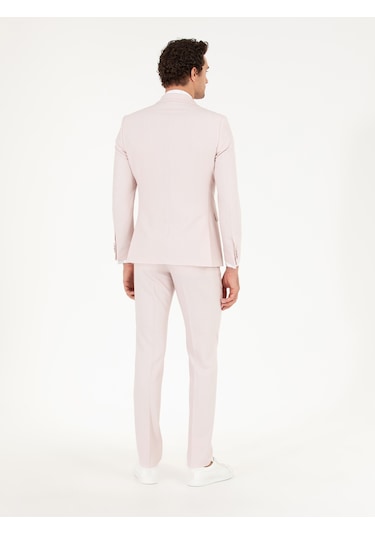 Cacharel Pudra Slim Fit Smokin Damatlık Pembe