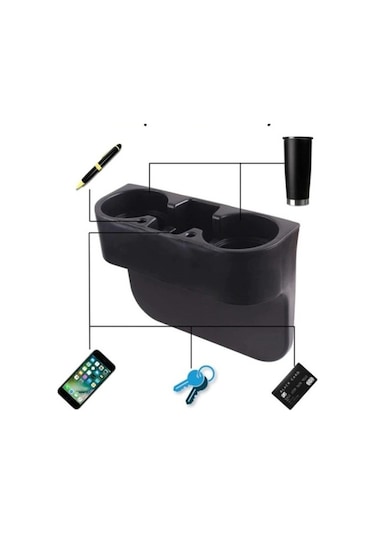 Periboia Oto Koltuk Yanı Bardak Tutucu Organizer