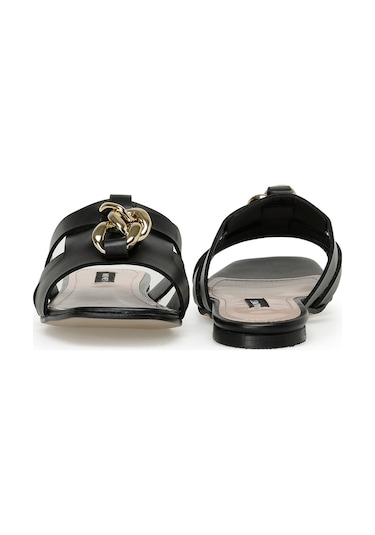 Nine West Ham 3fx Siyah Kadın Düz Terlik Siyah