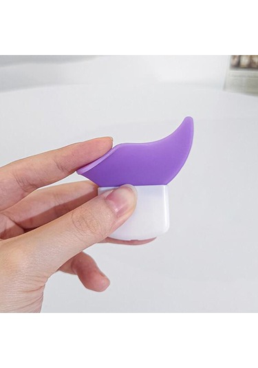 Suntek Çok İşlevli Eyeliner Şablonlar Silikon 5.7cmx5cm-mor