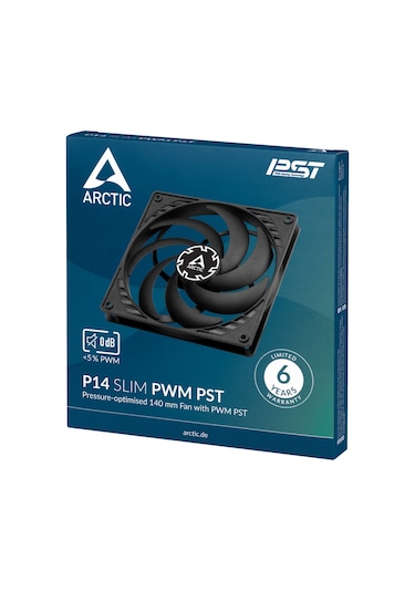 Arctic P14 Slim PWM PST AR-ACFAN00268A 14 CM Kasa Fanı