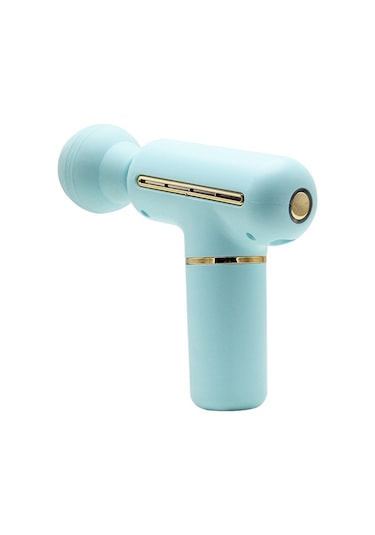 Zd8889 Mini Fasya Cihazı Kas Gevşetme Masaj Sopa El Titreşim Taşınabilir Masaj Tabancası Mavi Çok Renkli