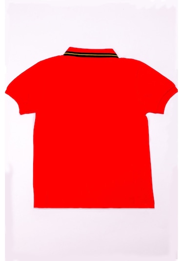 Hçm Erkek Çocuk Tshirt Polo Yaka A7 Kırmızı