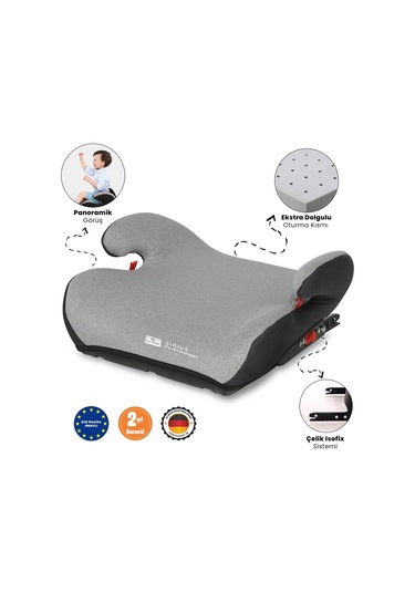 Lorelli Sirius Fix İsofix Yükseltici Gri
