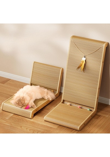 Suntek Şekilli Kedi Tırmalama Karton Kitty Dinlenme Için L